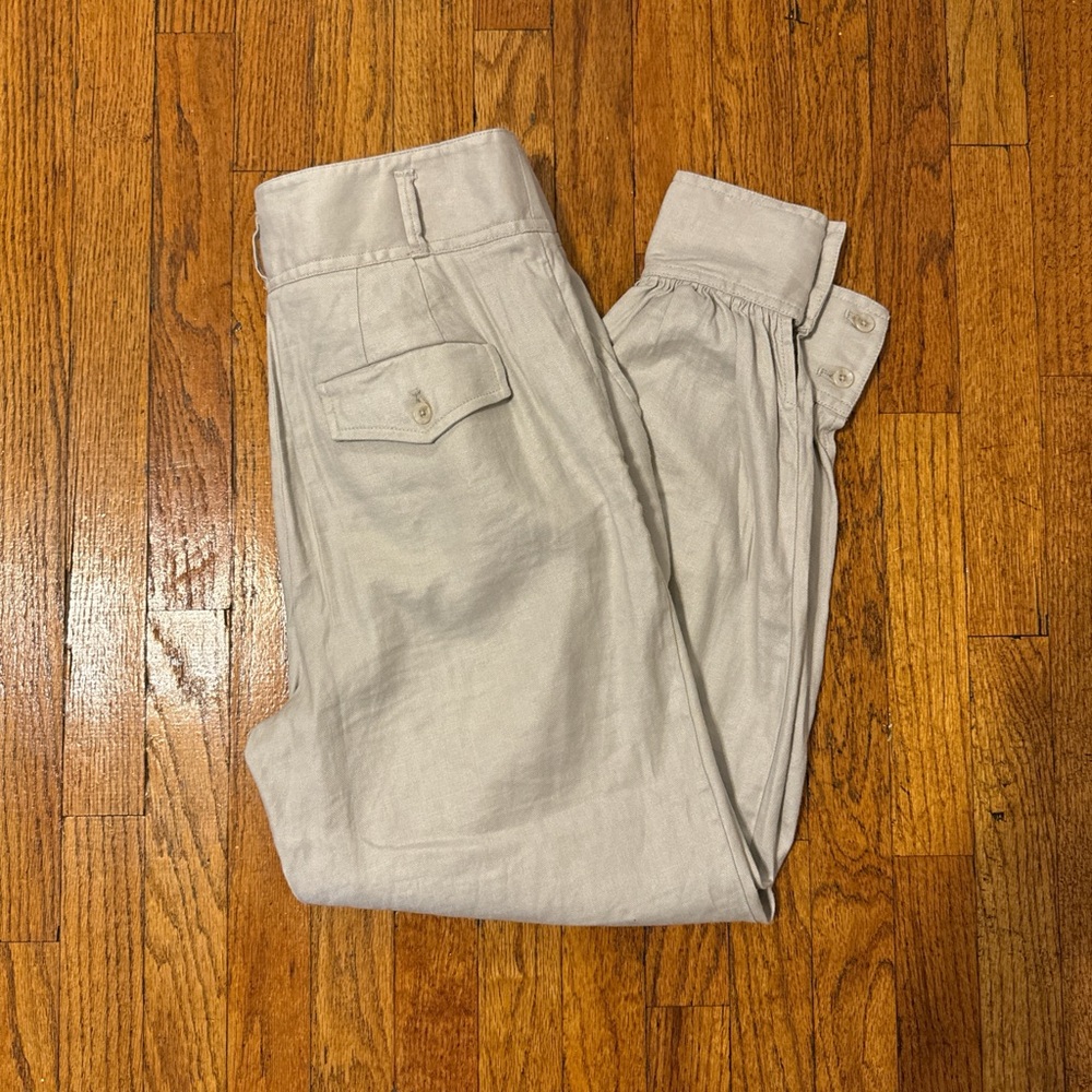 Anthropologie high waisted trouser